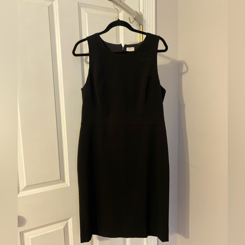 Black suit dress with tags - J crew